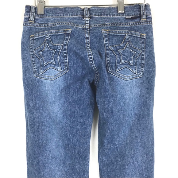 Tommy Bootcut Jeans Size 1 Women Juniors Blue - Picture 5 of 8